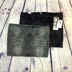 Jessica Simpson Denim Mini Skirts